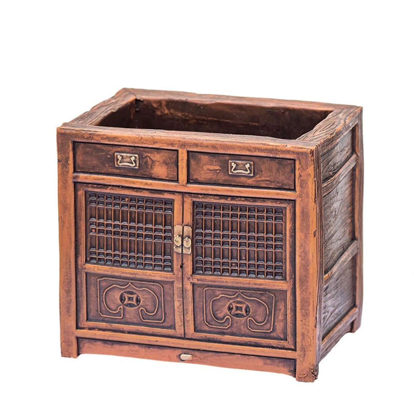Big River Hardware Sedum Planter Retro Radio Style