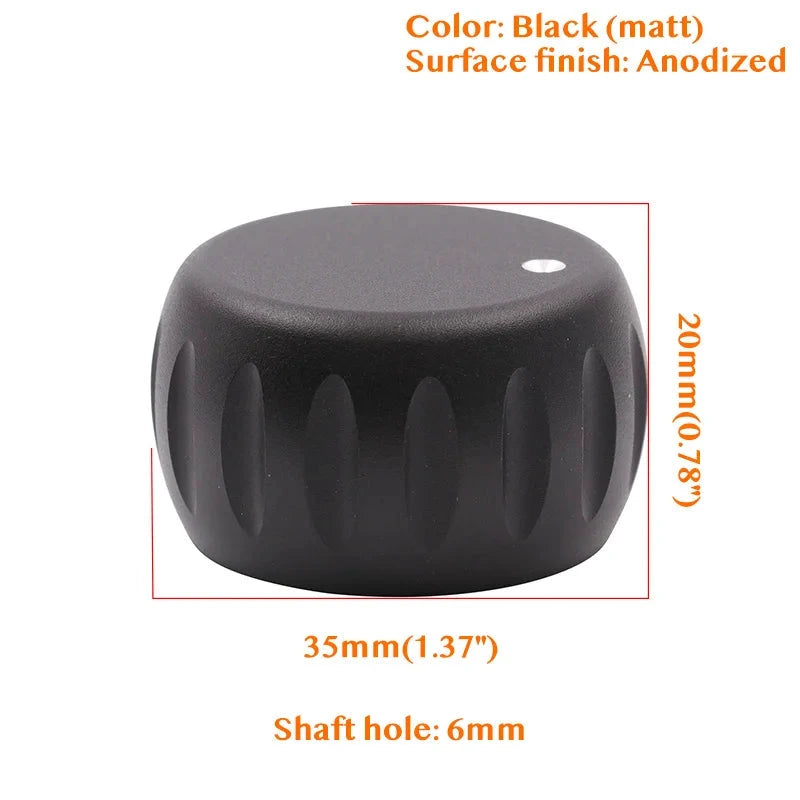 aluminum knobs
