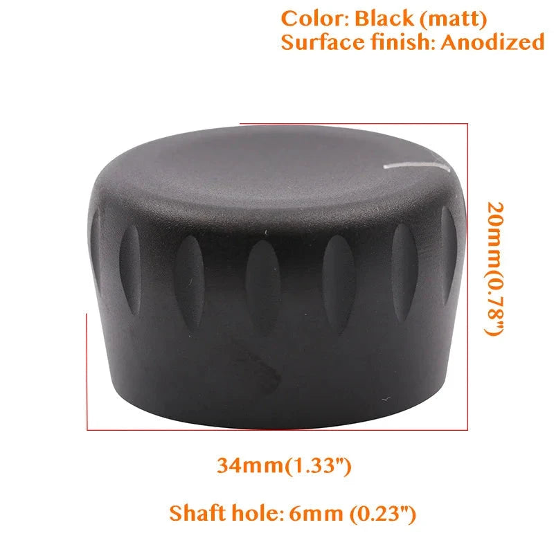 aluminum knobs