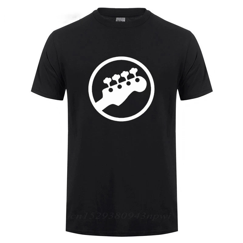 Big River Hardware Bass Headstock Tee Guitar Graphic T Shirt
