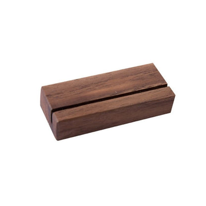 Wooden Business Card Holder