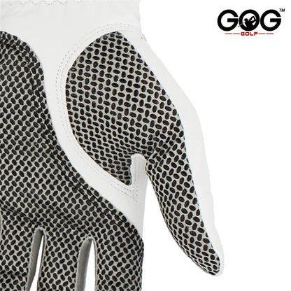 Durable Premium Men's Golf Gloves by Big River Hardware with Genuine Leather and Breathable Fabric for Enhanced Comfort and Grip in Various Sizes