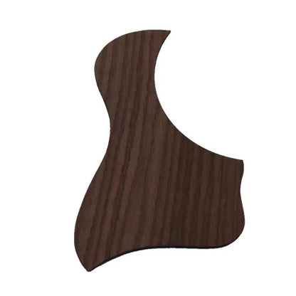 Big River Hardware Left Handed Acoustic Guitar Pickguard - Rose Wood Protection, Scratch-Resistant, Easy Installation for Musicians