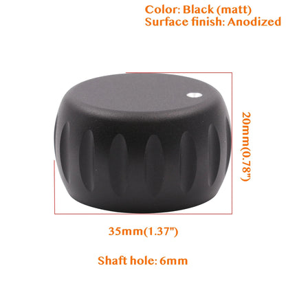 aluminum knobs