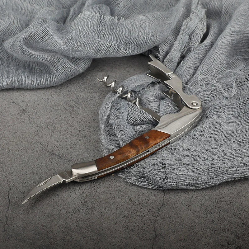 Wood Handle Wine Opener