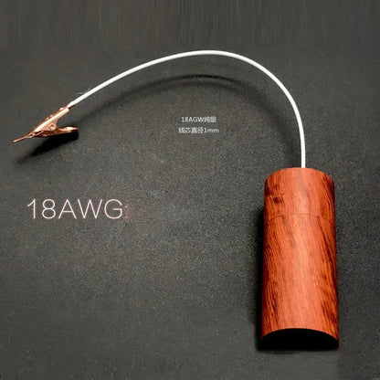 Ground Loop Noise Isolator – HiFi Grounding Cable for Amps, DACs & Turntables