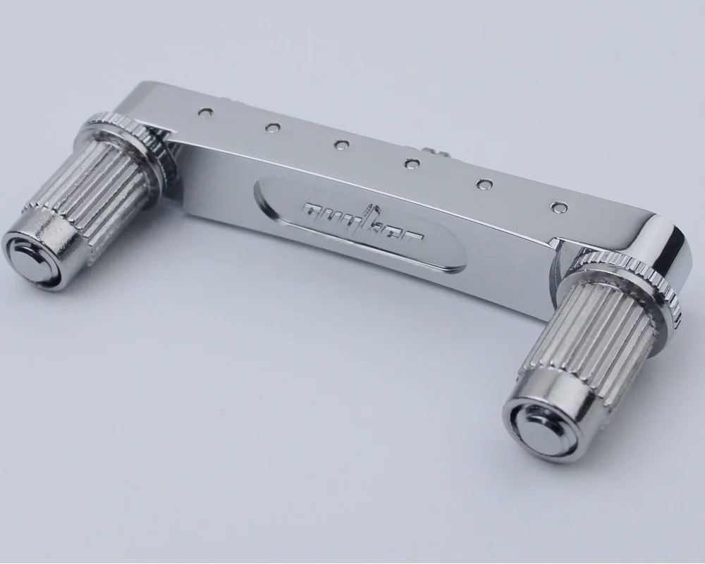 Big River Hardware Premium Tune-O-Matic Bridge Roller Saddles for Enhanced Guitar Tuning Stability and Professional Musician Performance Options