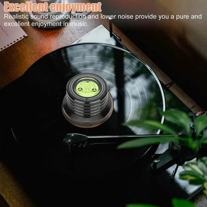 1pcs 60hz for LP Recording Stabilizer Universal Vinyl Record Turntable Aluminum Player With Level Stabilizer Clamp Alloy Weight