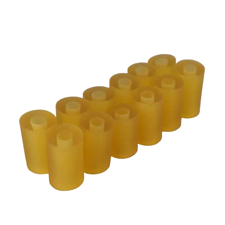 12 PCS Guitar Pickups Spring Tubing Rubber for Height Adjusting ST TL Guitar Bass Pickups CNC Smooth Cutting