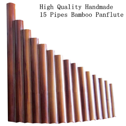 15 Pipes Handmade Bamboo Pan