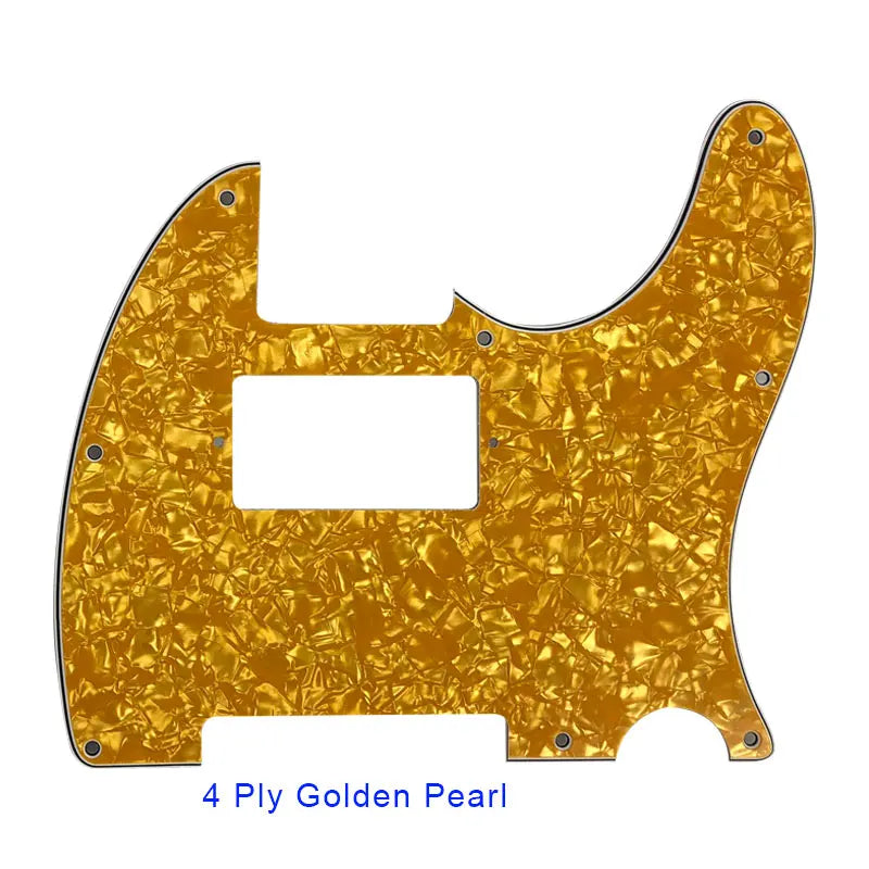 High-Quality 8-Hole Telecaster Pickguard for Fender USA and Mexico Guitars - Durable 4-Ply Anti-Scratch Protection