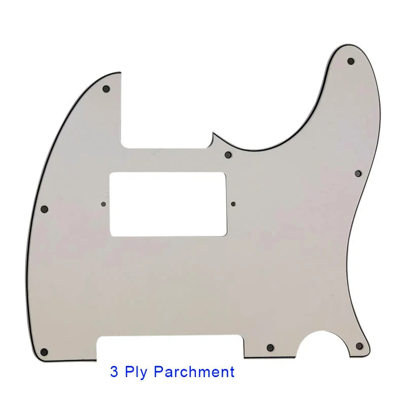 High-Quality 8-Hole Telecaster Pickguard for Fender USA and Mexico Guitars - Durable 4-Ply Anti-Scratch Protection