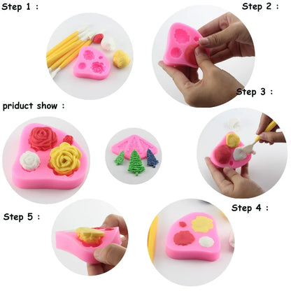 Guitar Shape Silicone DIY Party Cake Mold