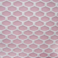 Honeycomb Pattern Speaker Grill Cloth White