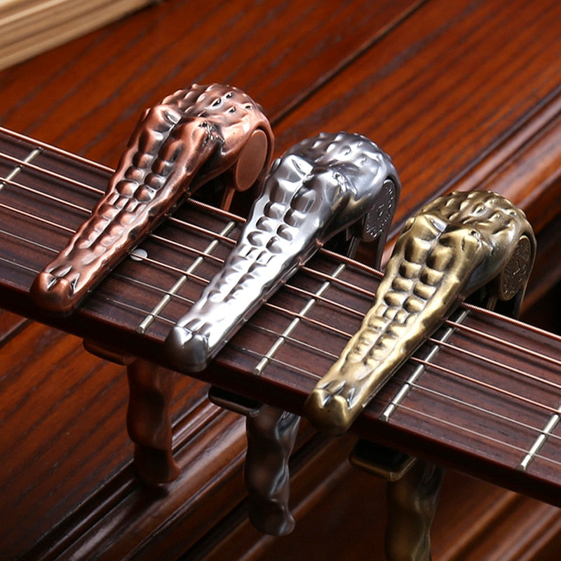 Crocodile Pattern Guitar Capo