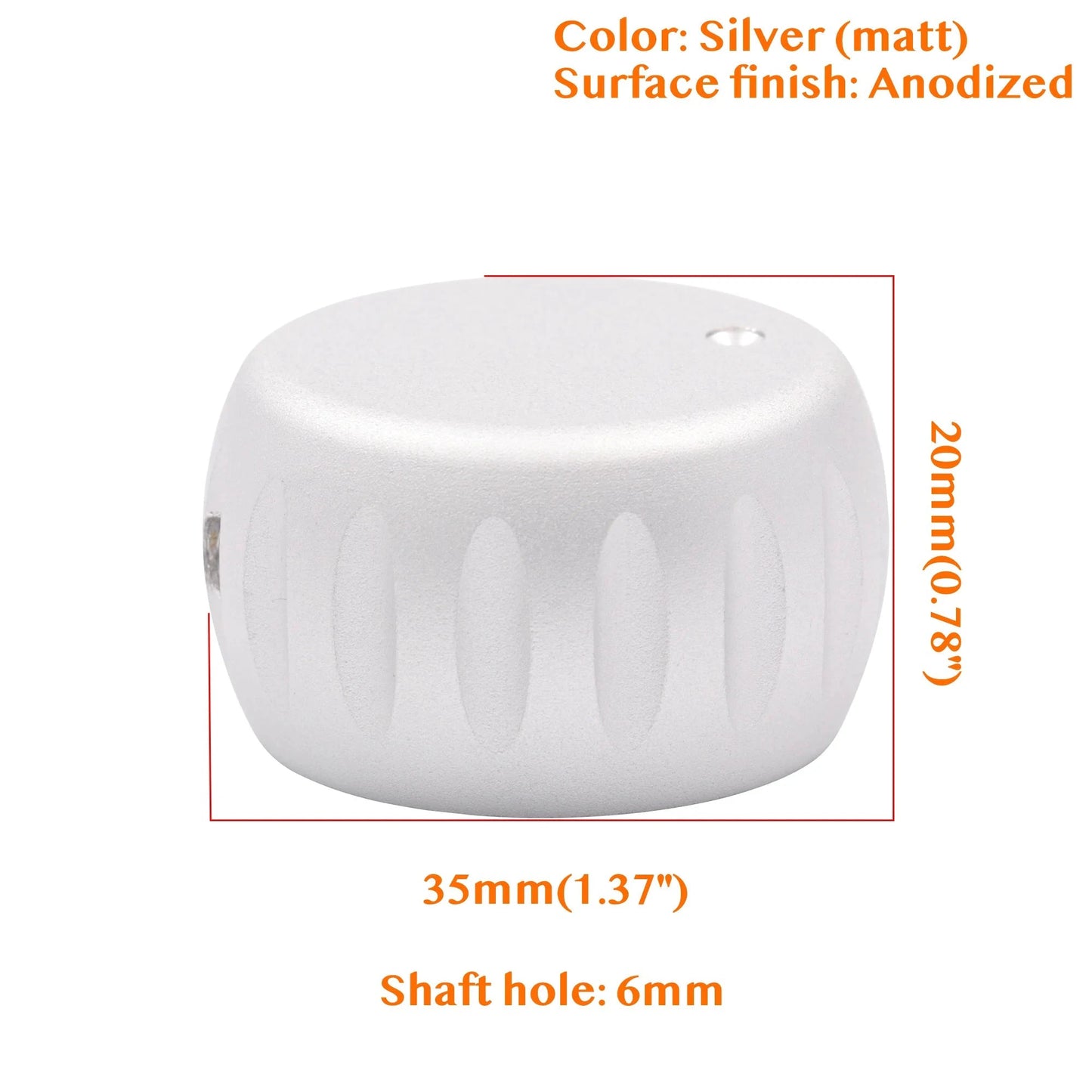aluminum knobs