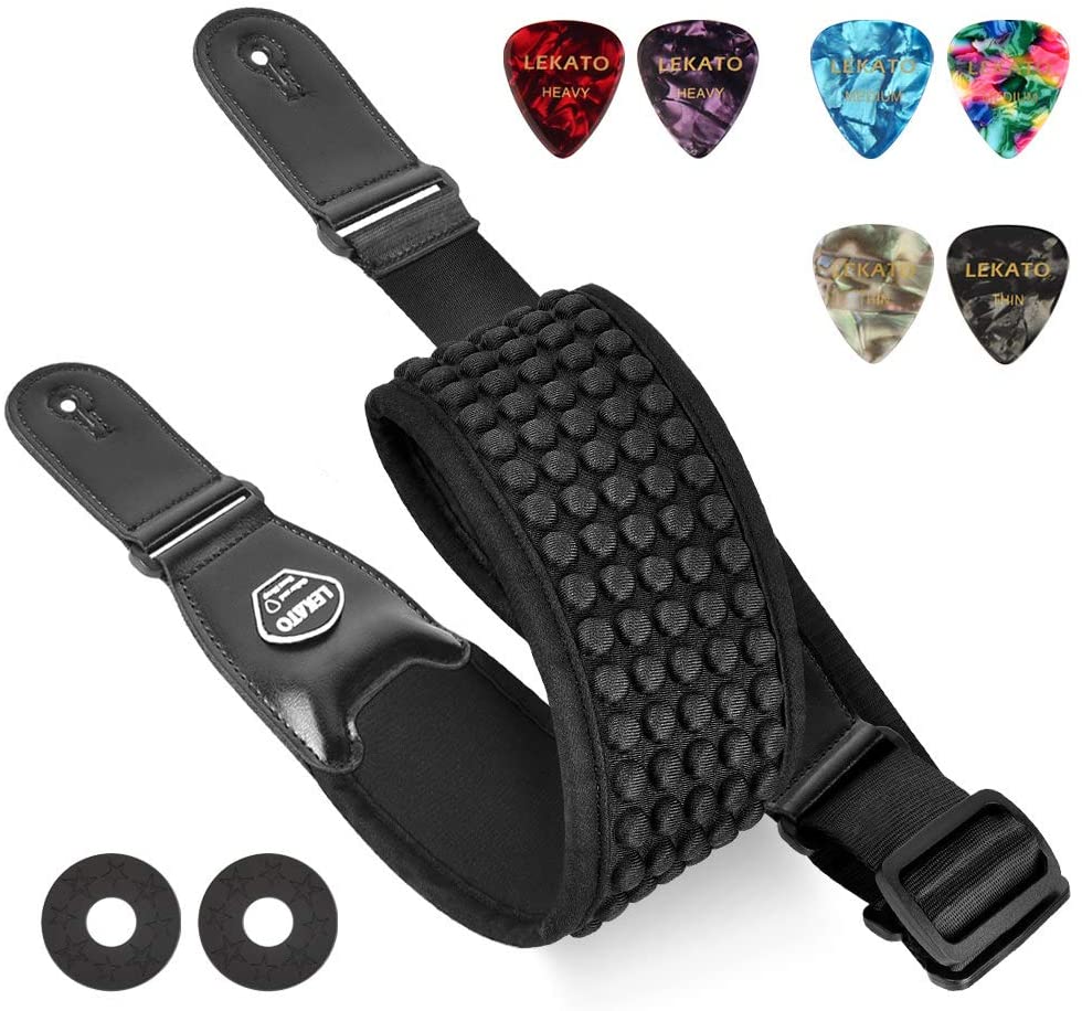 3d Sponge Filling Guitar Strap