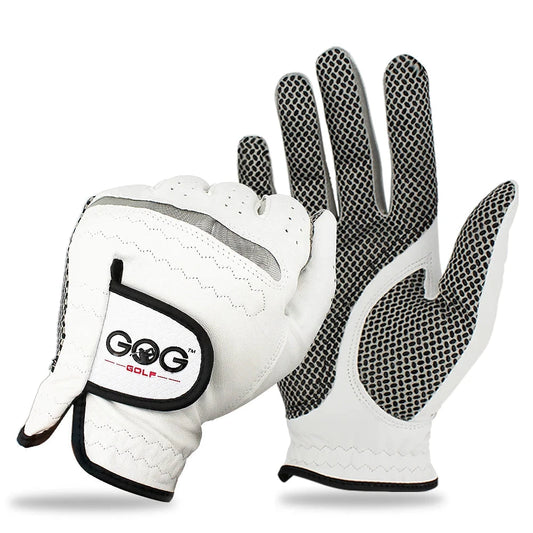 Durable Premium Men's Golf Gloves by Big River Hardware with Genuine Leather and Breathable Fabric for Enhanced Comfort and Grip in Various Sizes