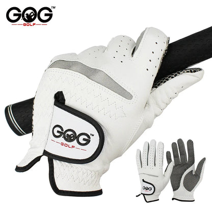 Durable Premium Men's Golf Gloves by Big River Hardware with Genuine Leather and Breathable Fabric for Enhanced Comfort and Grip in Various Sizes
