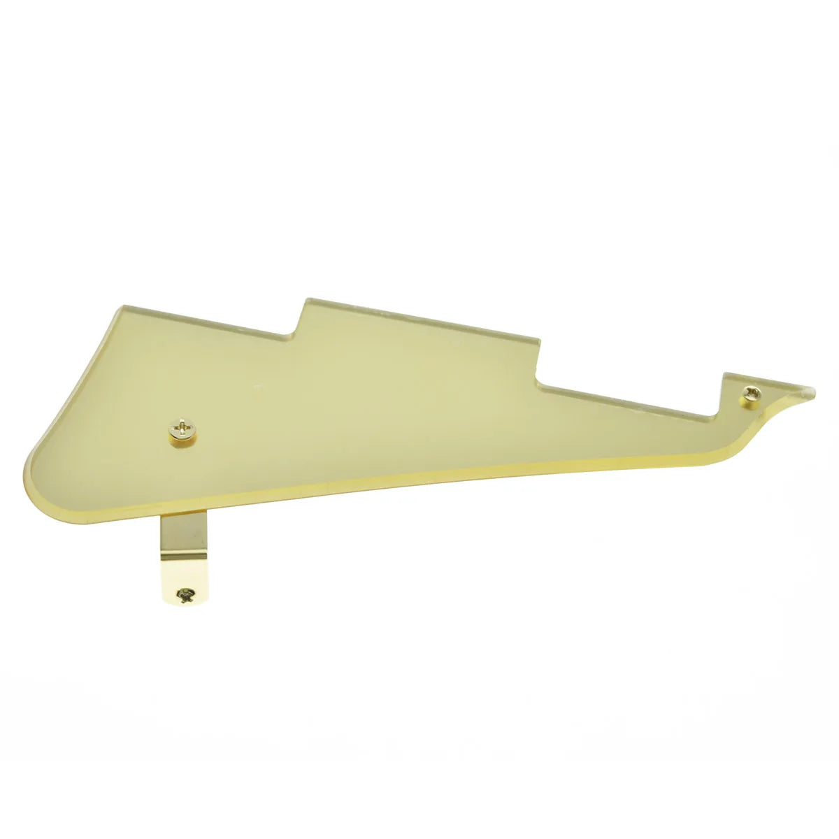 Premium Clear Guitar Pickguard for Gibson Les Paul Guitars with Stainless Steel Bracket and Hardware Accessories