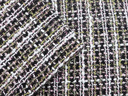 Tweed Speaker Grill Cloth Cream Gold