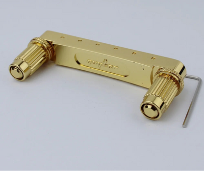 Big River Hardware Premium Tune-O-Matic Bridge Roller Saddles for Enhanced Guitar Tuning Stability and Professional Musician Performance Options