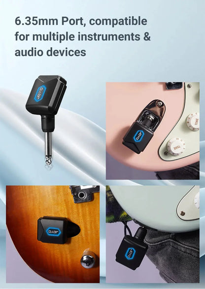 Best Wireless Guitar Transmitter with Charging Case