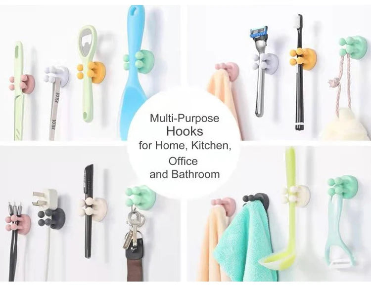 Multi Purpose Hooks  Wall Mounts