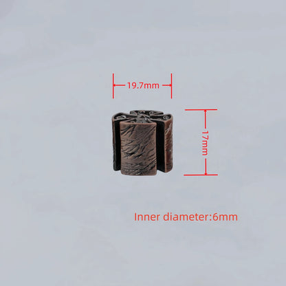 High Grade Copper GUYKER Electric Guitar Bass  Knobs Cross Skeleton Style Dual Color Option