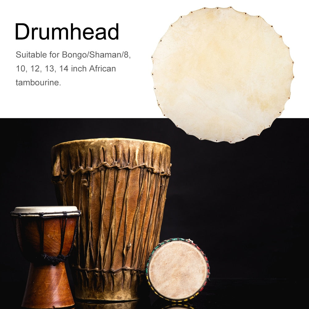Yibuy Goat Skin Drums Head - Unleash Soulful Rhythms