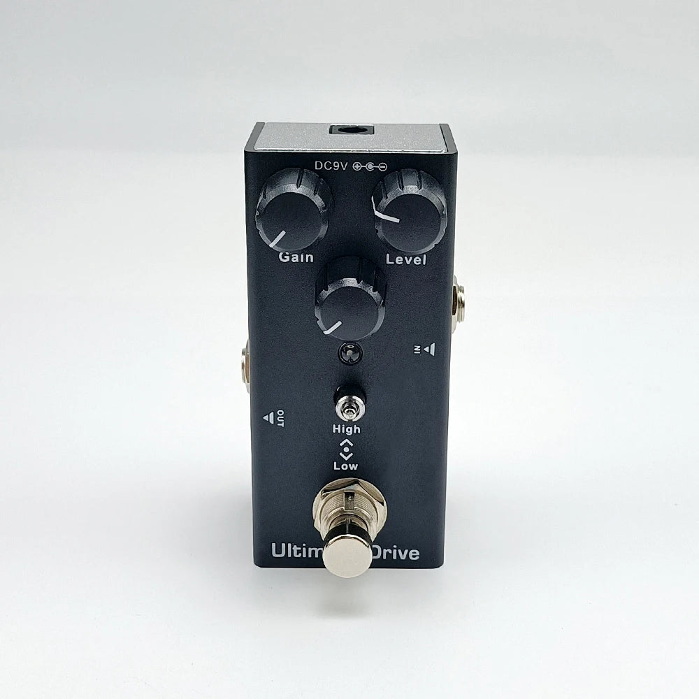 Big River Hardware Vintage Tube Screamer Overdrive Pedal with True Bypass