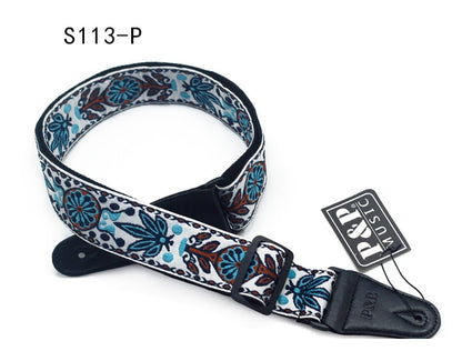 Embroidered Guitar Strap