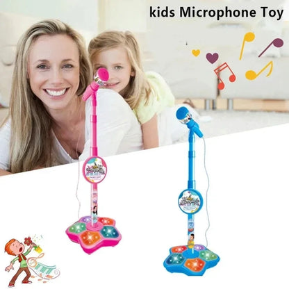 karaoke microphone with stand