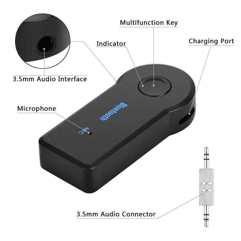 Big River Hardware Bluetooth 5.0 Transmitter for Old Stereos