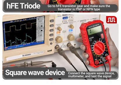 Big River Hardware Handheld Digital Multimeter LCD Backlight