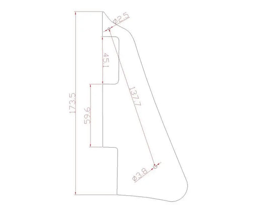 Premium Clear Guitar Pickguard for Gibson Les Paul Guitars with Stainless Steel Bracket and Hardware Accessories
