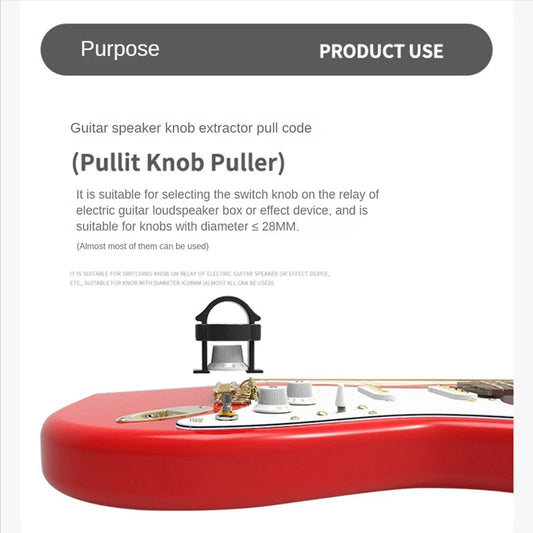 Big River Hardware Guitar Knob Puller: Scratch-Free, Easy Removal Tool for Musicians and Guitar Enthusiasts