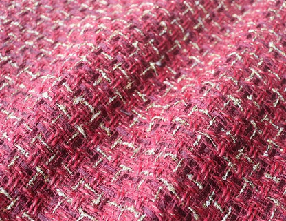 Tweed Speaker Grill Cloth Cream Gold