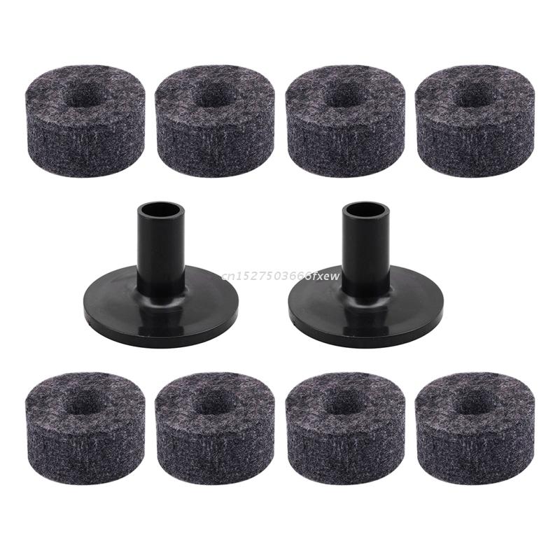 Upgrade Your Drum Cymbal Performance - Cymbal Felt and Sleeves Set