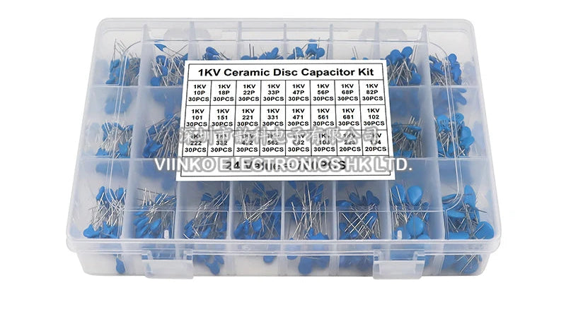 Big River Hardware Assorted Ceramic Capacitors Kit