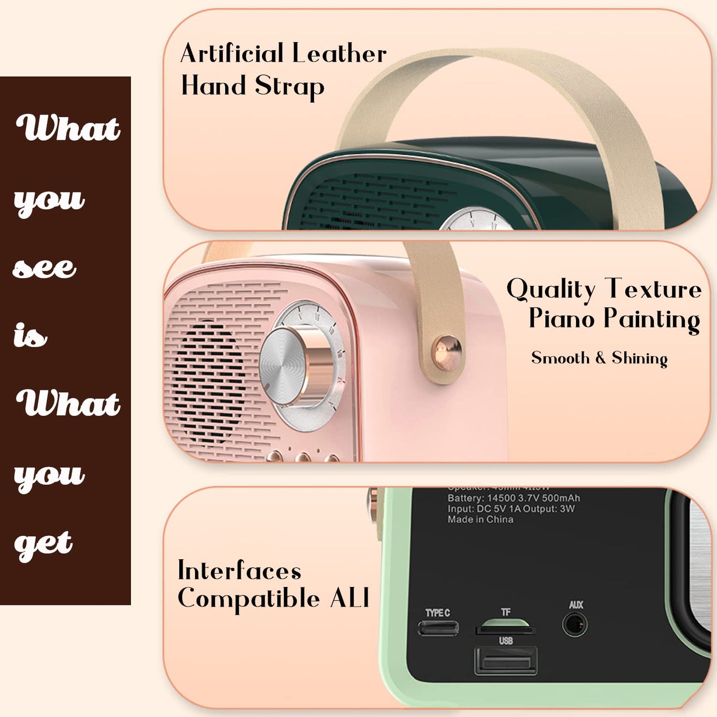 Radio Design Bluetooth Speaker
