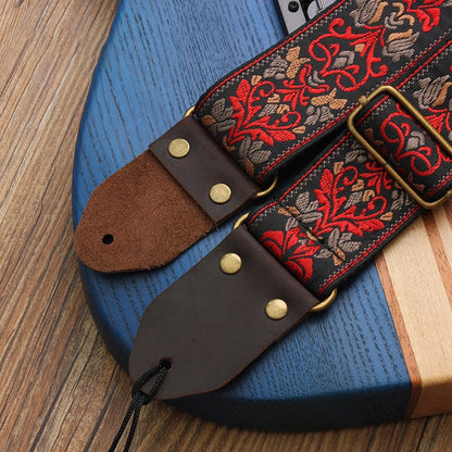 Embroidered Guitar Straps