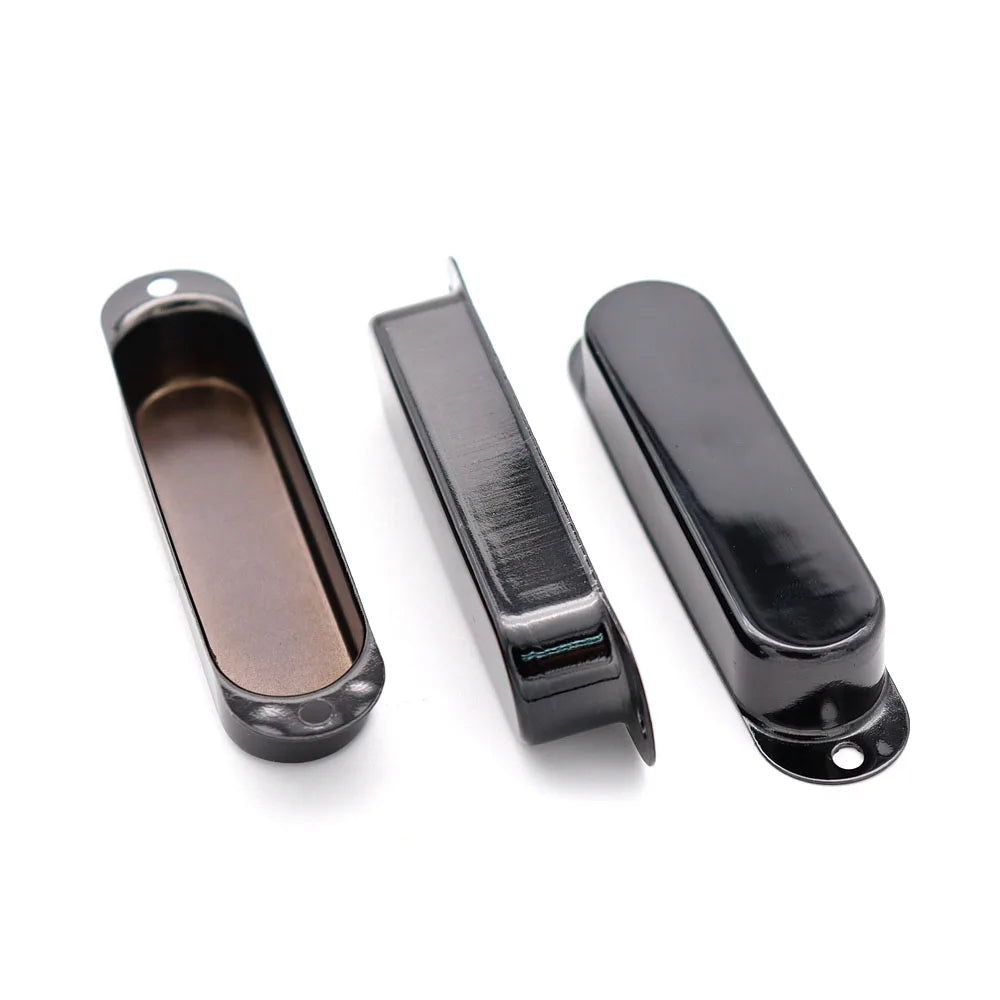 Big River Hardware Single Coil Pickup Covers: Premium Metal for Noise Reduction, Stylish Colors in Black, Silver, Gold, Bronze, Red Copper for Guitar Enthusiasts