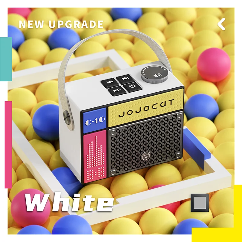 Portable Retro Bluetooth Speaker