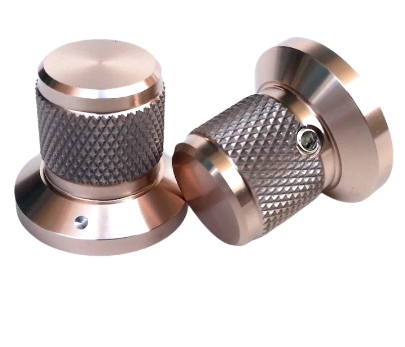 Durable CNC-Machined Aluminum Guitar Knobs, 25mm x 22mm, Corrosion-Resistant and Fade-Proof - Big River Hardware