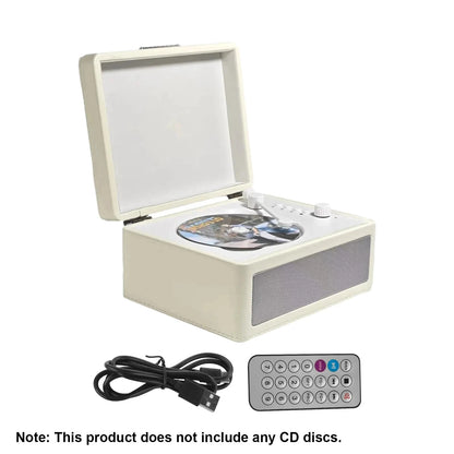 Big River Hardware Retro CD Player with High-Fidelity Sound