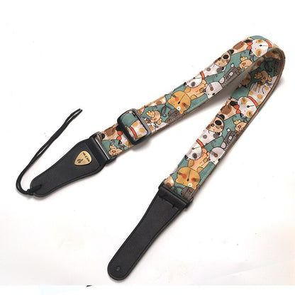 Embroidered Guitar Strap