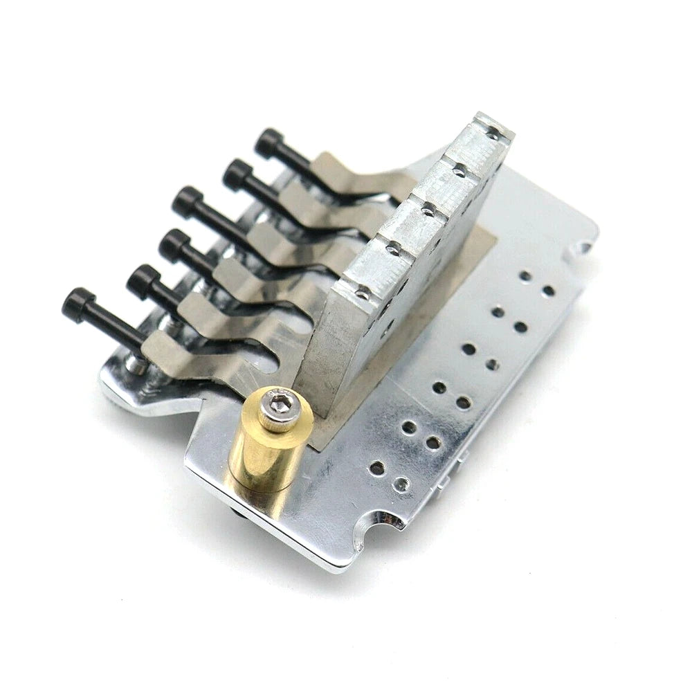 Big River Hardware Double Locking Tremolo Bridge - Black/Silver