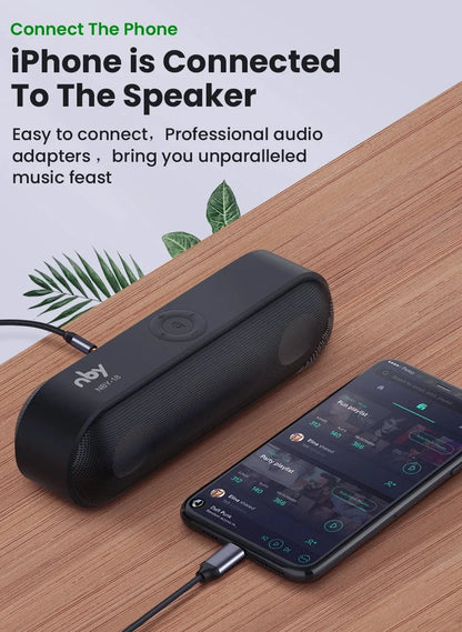 Iphone Aux Adapter for Car, Radio or Amplifier