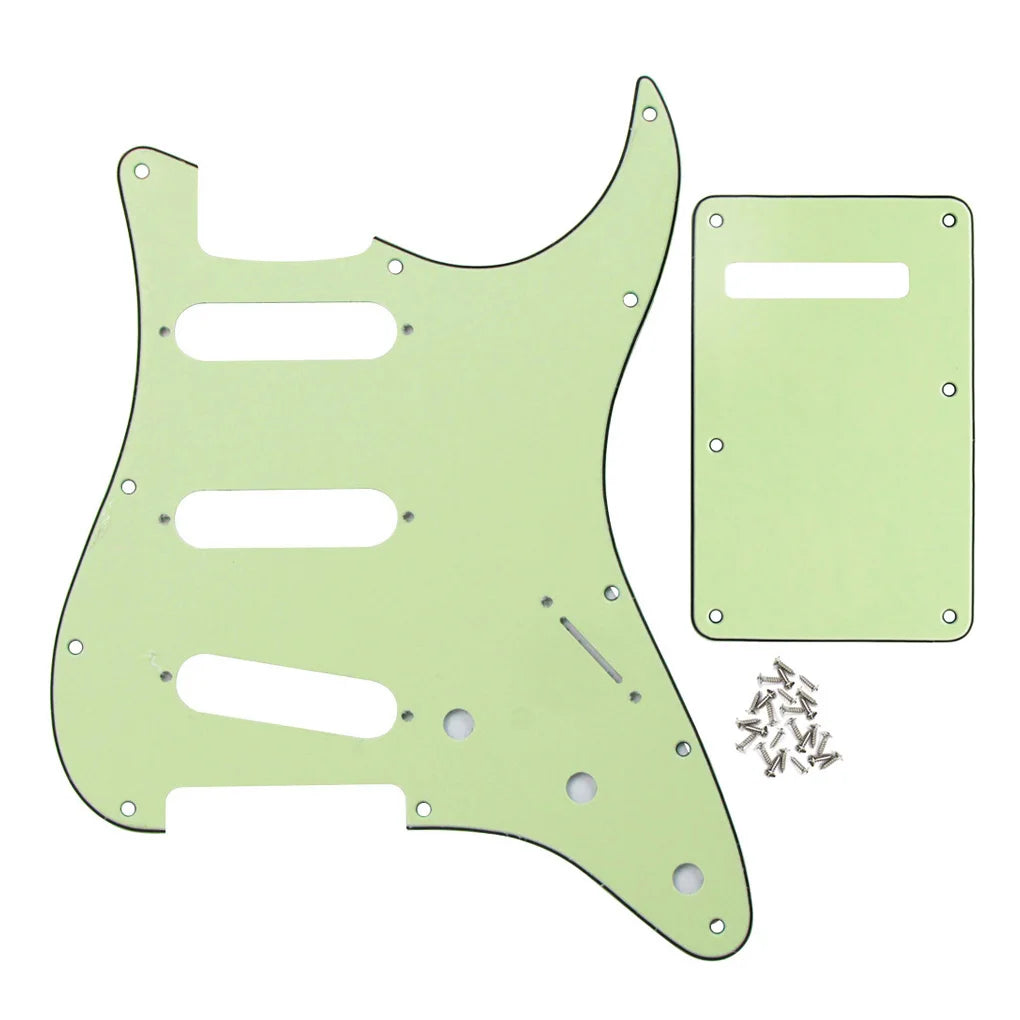 Strat Pickguard With Backplate 13 Colors